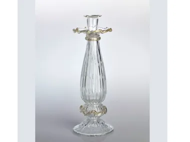 CHARLOTTE 4795/C - Glass candle holder _ Possoni Illuminazione